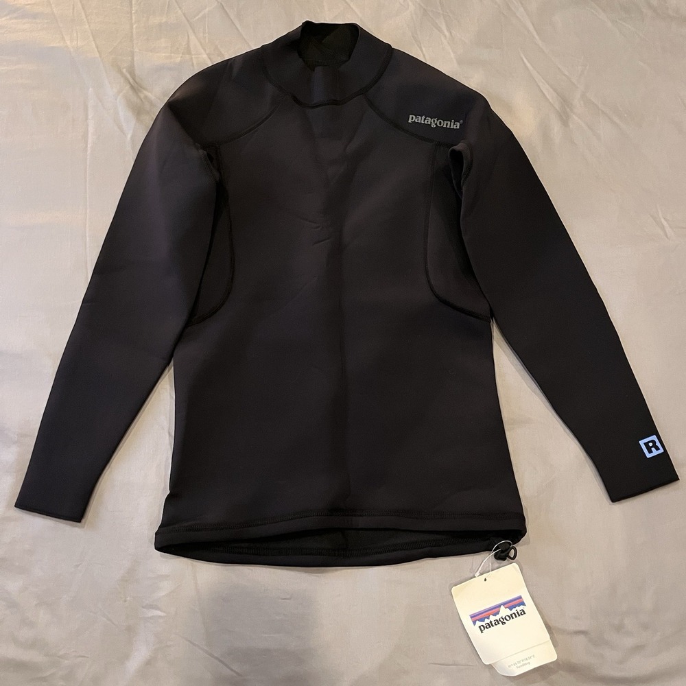 Patagonia R1 Long Sleeve Wetsuit Top Mens Neoprene Surf Flying Yulex Fish NWT